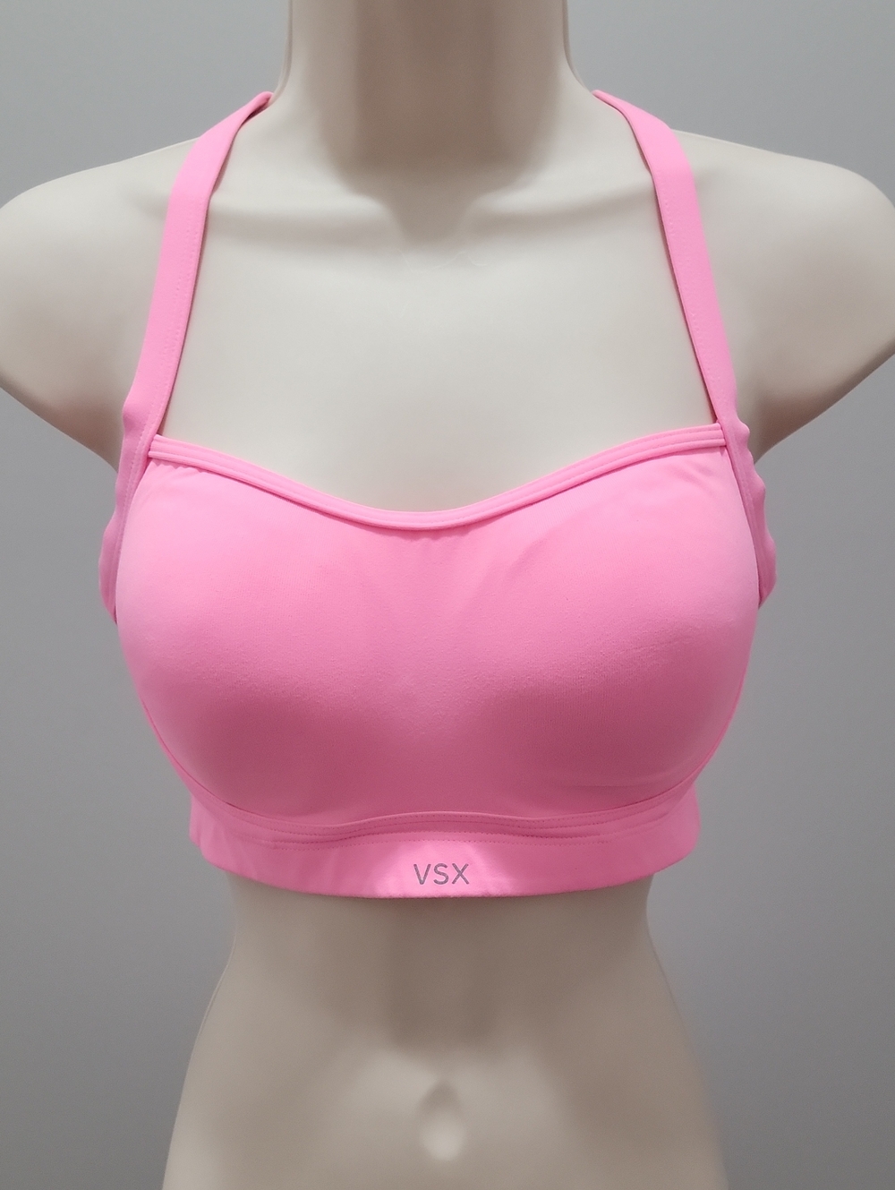 NWT Victoria's Secret VSX Angel Pink Underwire Sports Bra 32DD Vintage 2013